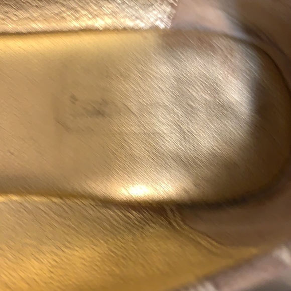 COACH CARLY MONOGRAM JACQUARD BALLET FLATS LEATHER TRIM SZ 6 - Picture 4 of 10